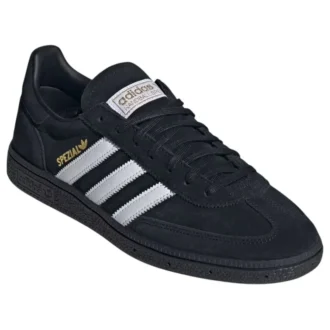 Adidas Handball Spezial “Preto Intenso / Branco Nuvem / Dourado Metálico”